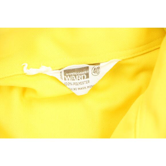 Vintage Disco Yellow Go-Go Mini Dress Shirt - Picture 4 of 4